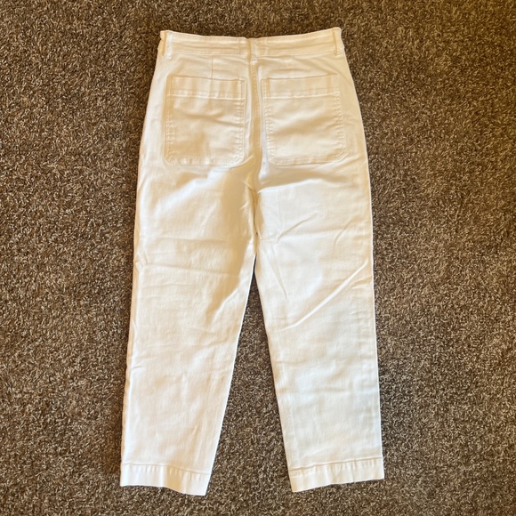 Everlane straight leg crop in bone size 6 - Picture 2 of 2